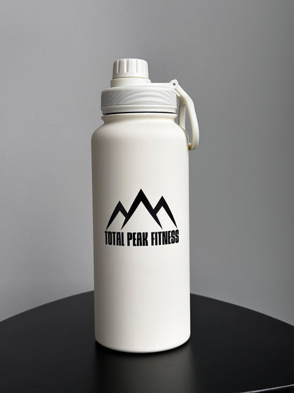 32oz Water Bottle - White
