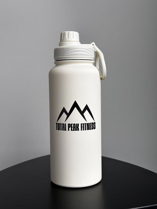 32oz Water Bottle - White