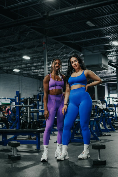 Ascend High-Waist Leggings - Mauve