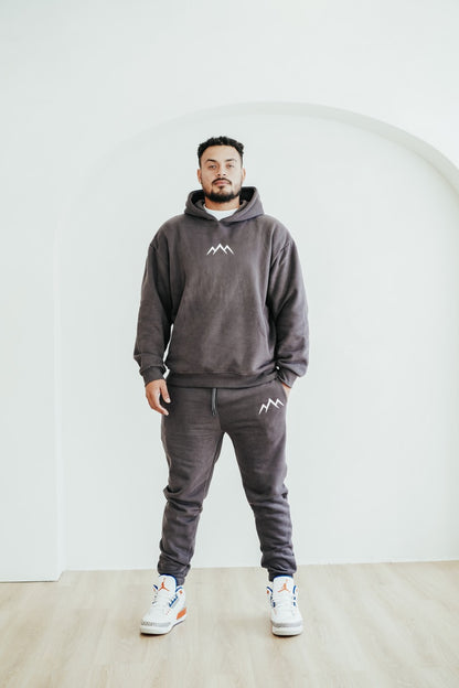 Signature Track Pants - Grey