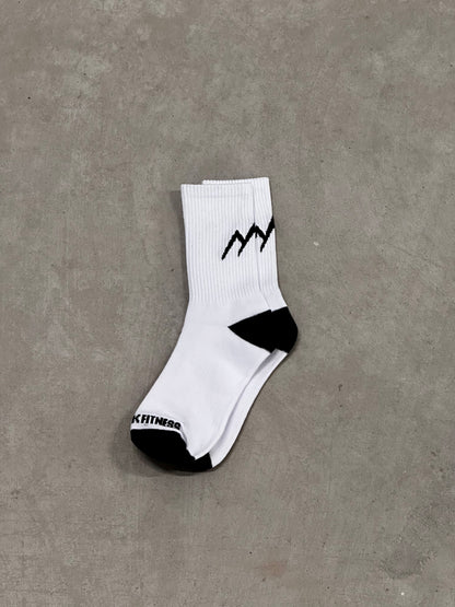 Crew Socks - White/Black