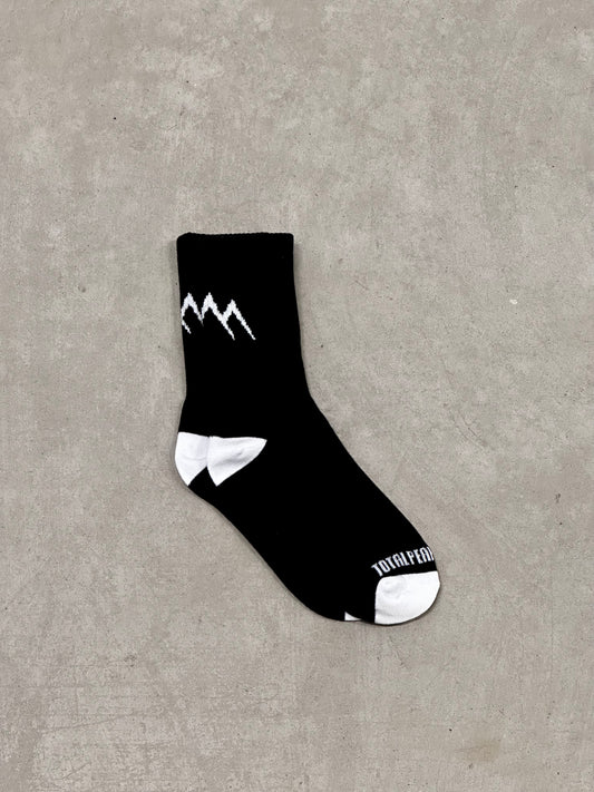 Crew Socks - Black/White