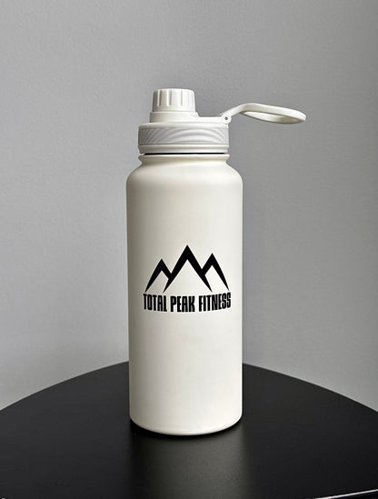 32oz Water Bottle - White